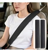 2025 Upgraded Extra Long Car Seat Belt Cover, 2Pack 19.7in Seat Belt Cover Pad for Ultimate Comfo...