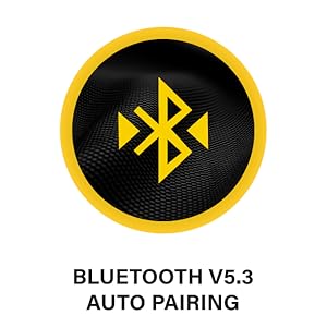 bluetooth wireless earbud with auto pairing to smart phone or device