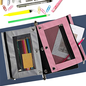 3 ring binder pouches
