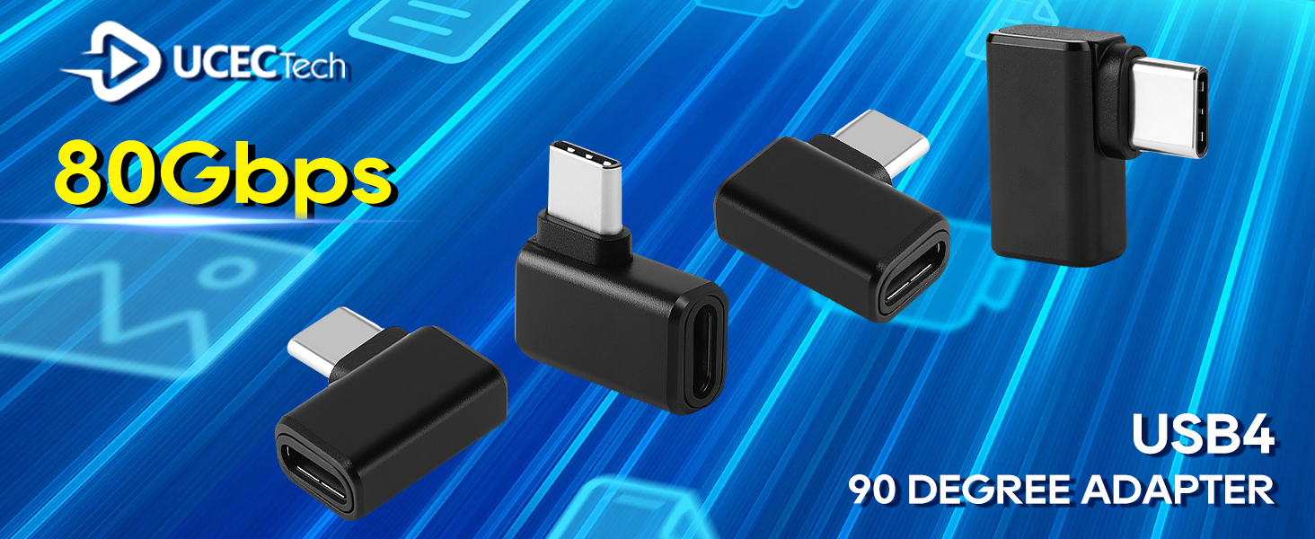USB C Right Angle Adapter