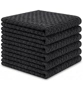 Keith Lun 6 Pack 100% Cotton Wash Cloth, 12x12Inch Highly Absorbent and Soft Feel Fingertip Towel...