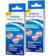 OrVance Threader Floss - Designed to Floss Through Braces, Bridges, and Implants – On The Go F...
