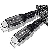 Aoybevty USB 4 Cable 5ft USB C to USB C 8K Video Cable 40Gbps Data Transfer and 240W Fast Chargin...