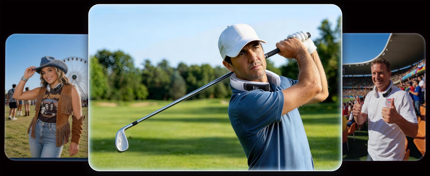 neck cooler for golf and summer outdoors