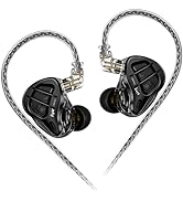 KZ ZAR in Ear Monitor, HiFi IEM Earbuds | 1DD+7BA Wired Earbuds in Ear Headphones, High-Resolutio...