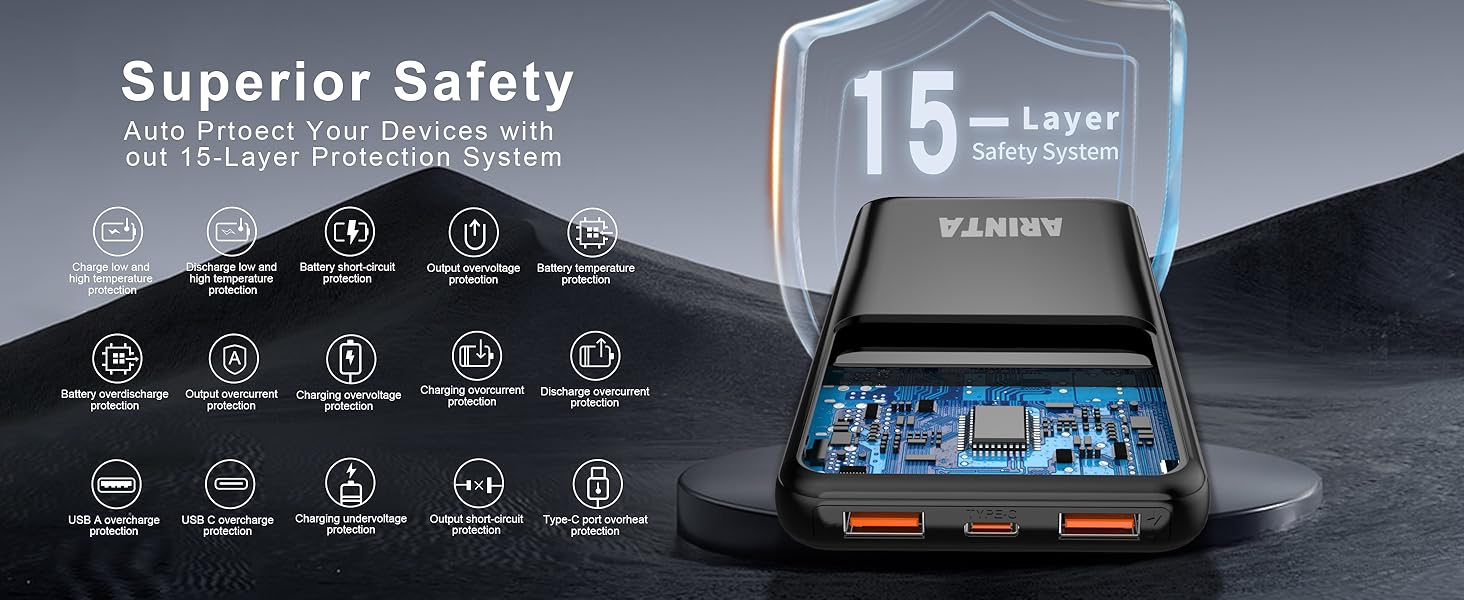 power bank portable charger battery pack powerbank