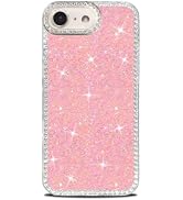 Tuokiou for iPhone 16e Case Glitter,Luxury Crystal Diamond Shiny Glitter Phone Case for Women Sof...
