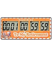Yooreal Digital Kitchen Timer,Retirement Countdown Timer 9999 Days,Magnet Design,Loud Alarm,Track...