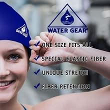 head caps for men, head cap long hair, swim cap, USA Flag