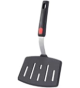 KCKHFA Silicone Wide Spatula, Slotted Turner for Cooking or Baking, Large Pancake Spatula for Egg...