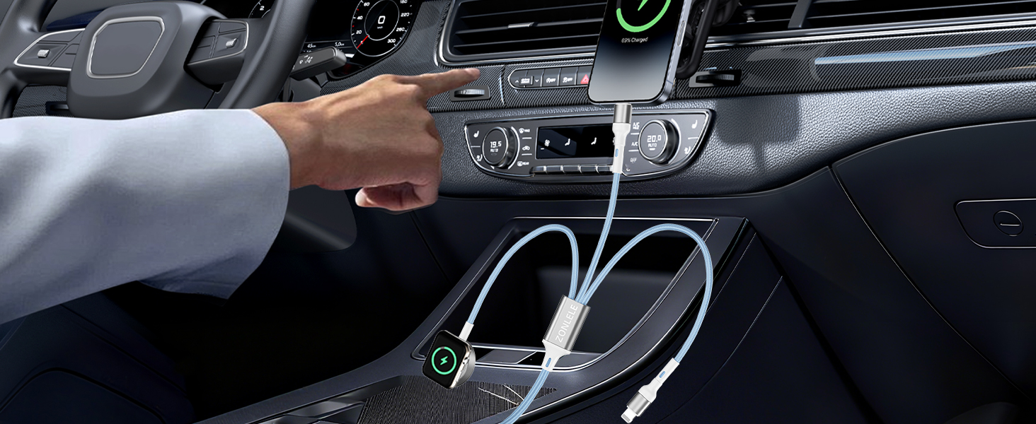 Travel Essentials multi charging cable for apple watch charger