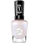 Sally Hansen Miracle Gel Supercharged Glam, Chic’s in Charge, Long-Lasting Nail Polish, With Beau...