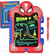 LCD Writing Tablet for Kids: Spidolapse Colorful Doodle Board & Drawing Pad Toys for 3 4 5 6 7 8 ...