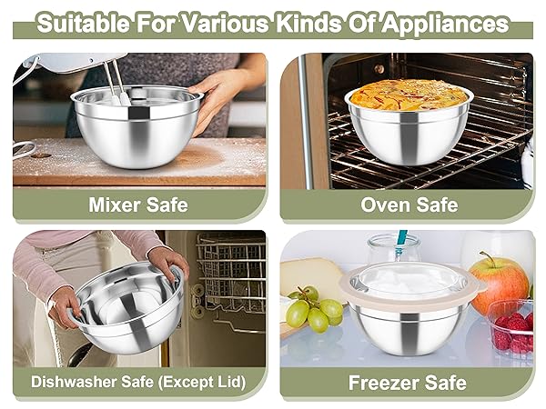 suitable for various kinds of appliances: mixer, oven, dishwasher, freezer