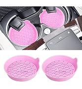 Amooca Automotive Cup Holders Universal Car Cup Coaster Waterproof Non-Slip Sift-Proof Spill Hold...