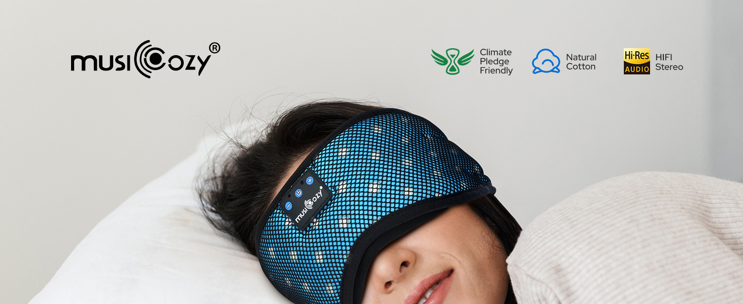 Sleep headphones Bluetooth Mesh Mask