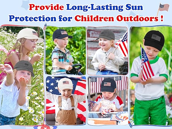 toddler girl sun hat toddler cap boys baseball hat baby hats 6-12 months infant sun hat usa cap