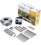 Raindrip R560DP Automatic Drip Irrigation Watering Kit with Timer for Containers and Hanging Bask...