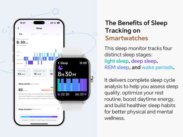 Sleep Tracking Smart Watch