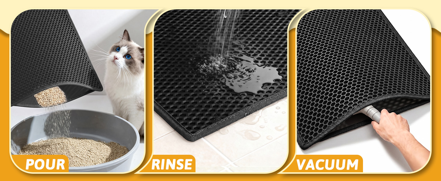 kitty litter mat trapper