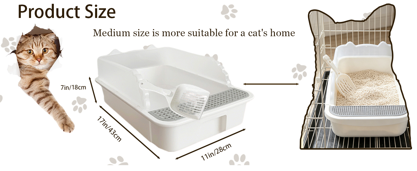 kitten sized litter box sifting