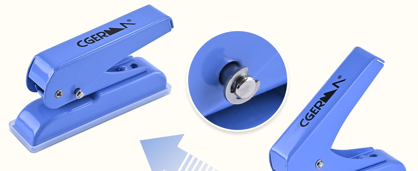 heavy duty single hole punch