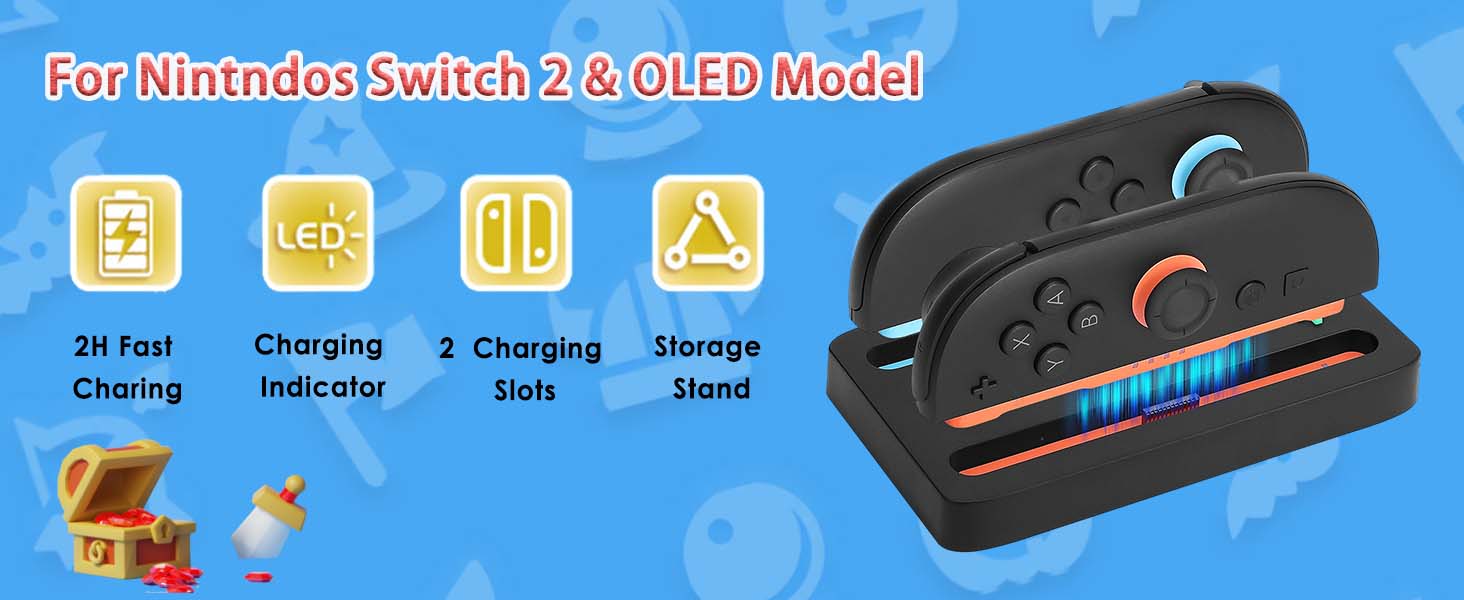 switch 2 charging dock
