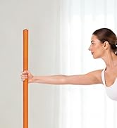 RAWAILD Yoga Stick, Upgrade 5ft Sturdy Steel Mobility Stick, Adjustable Exercise Equipment for St...