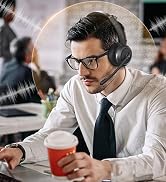 Wireless Headset with Microphone