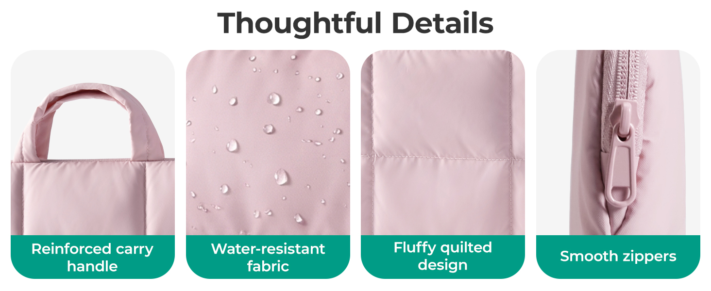 water resistance fluffy handle