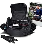 Acuvar Medium Soft Padded Camera Equipment Bag/Case Compatible with Canon, Sony, Nikon, Olympus, ...