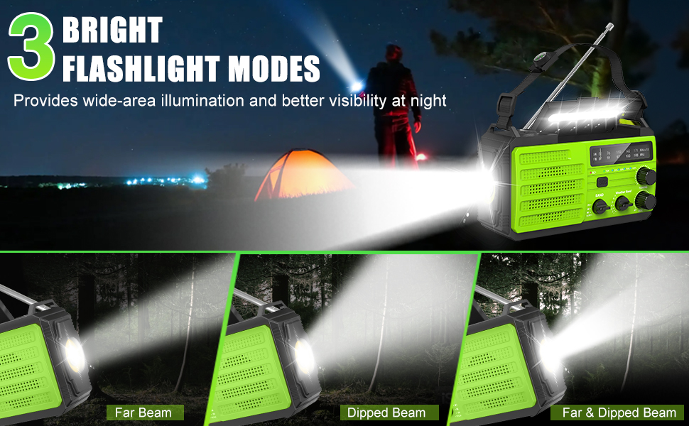 emergency hand crank radio