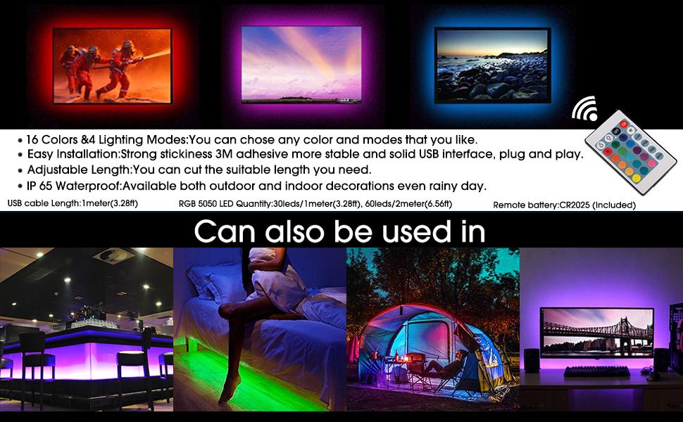 led strip light usb