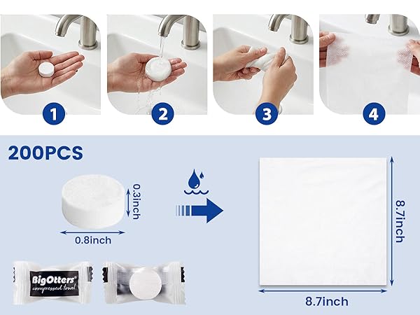 Disposable Compressed Towel