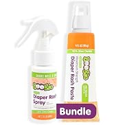 Boogie Maximum Strength Diaper Rash Bundle, Extra Strength Paste in Applicator Tube, 4 oz. + Diap...