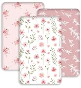 Civarua Kids Baby Delight Bassinet Sheets 33x20 for Newton,Airclub,Maxi COSI,Angelbliss,Dream on ...