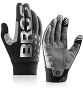 ROCKBROS Cycling Gloves Motocycle Mountain Bike Gloves Full Finger Biking Gloves for Men Bicycle ...