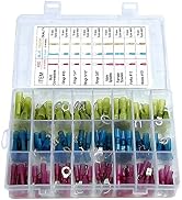 135 PCS Heat Shrink Wire Connectors Kit - MuHize Electrical Wire Terminals Kit, Insulated Waterpr...