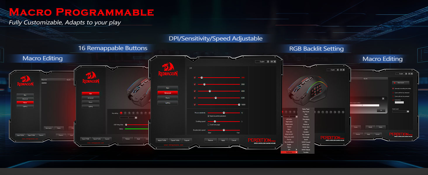 Fully Customizable Gaming Mouse