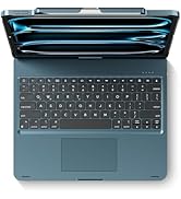 edaiser Swivel Keyboard Case for Apple 2025 iPad Air 13-inch (M3-M2), iPad Pro 13 inch M4 2024, i...