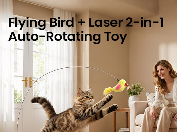 Auto Rotating Laser Toy