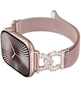 Girovo Metal Band Compatible with Apple Watch Bands for Women 38/40/41/42/44/45/46/49mm Stainless...