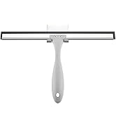 AmazerBath Squeegee for Shower Glass Door, Shower Squeegee for Glass Doors - All-Purpose Squeegee...