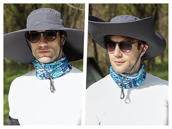 wide brim fishing hat