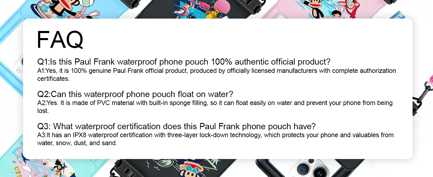 cell phone waterproof pouch