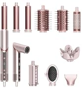 AVENHO 9 in 1 Wrap Air Hair Styler & Blow Dryer Brush - 110,000 RPM High-Speed, Foldable Ionic Ho...