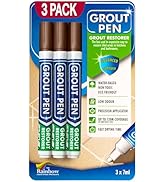 3 X Brown Grout Pens - Designed for Restoring Tile Grout