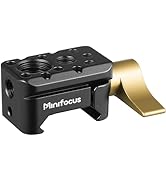 MINIFOCUS NATO Clamp, NATO Rail Lock Clamp Quick Release with 1/4" 3/8" ARRI Thread, Standard NAT...