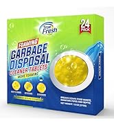 True Fresh Garbage Disposal Cleaner Tablets - Deodorizer & Disposer Freshener - Natural Kitchen D...