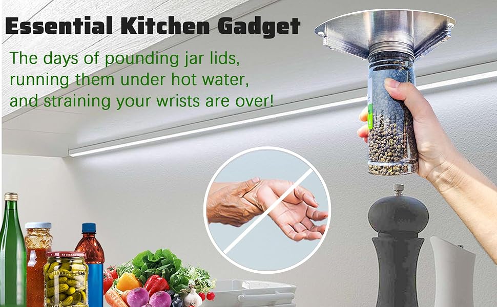 Jar Opener for Weak Hands